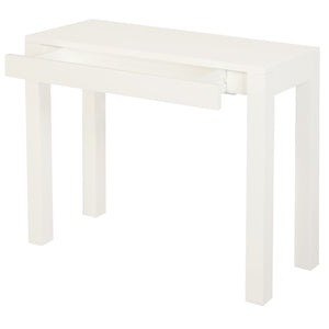 Amsterdam 1 Drawer Sofa/Hall Table (White)