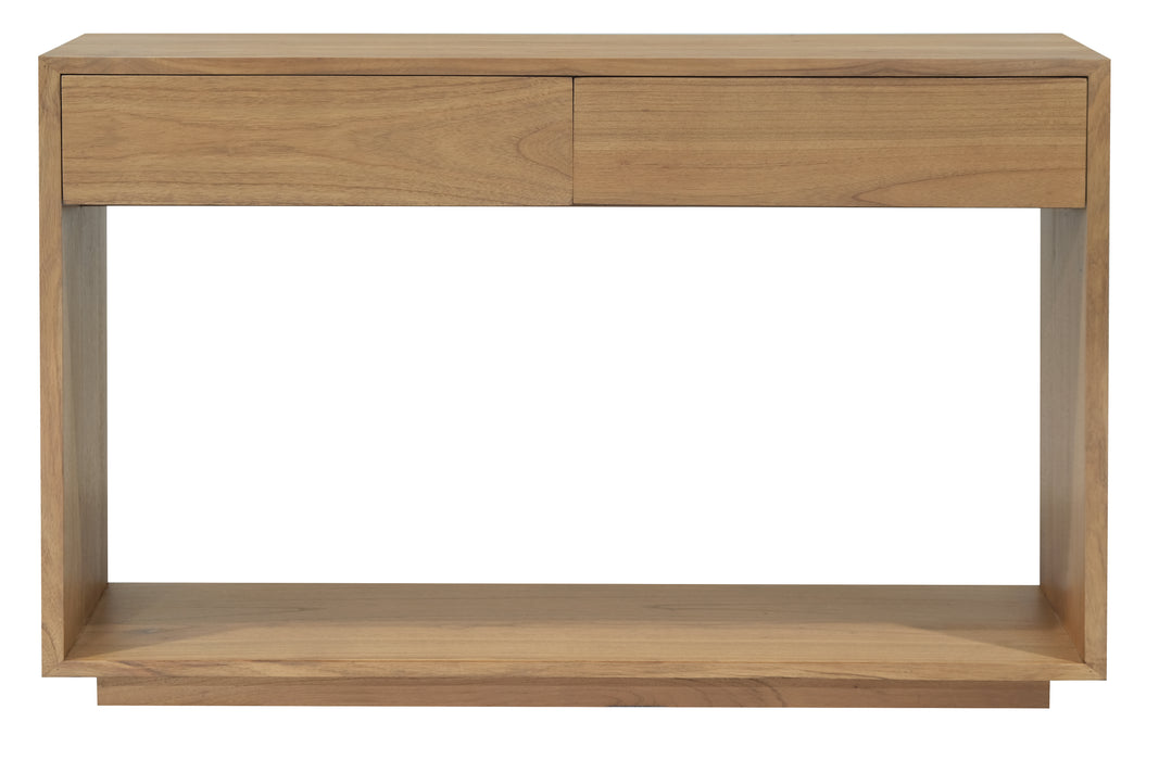 Oscar 2 Drawer Hall Table (Natural)