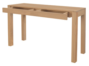 Amsterdam 2 Drawer Sofa Table (Natural)