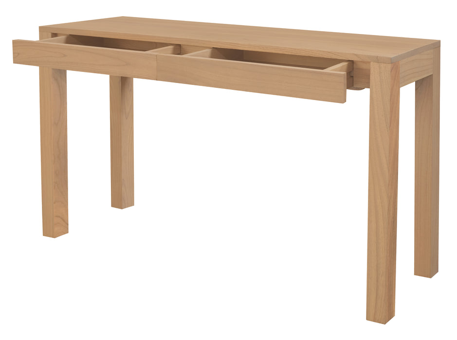 Amsterdam 2 Drawer Sofa Table (Natural)