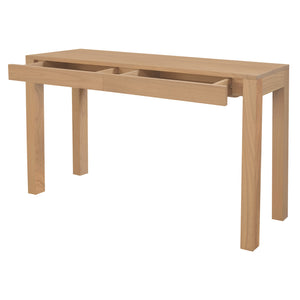 Amsterdam 2 Drawer Sofa Table (Natural)