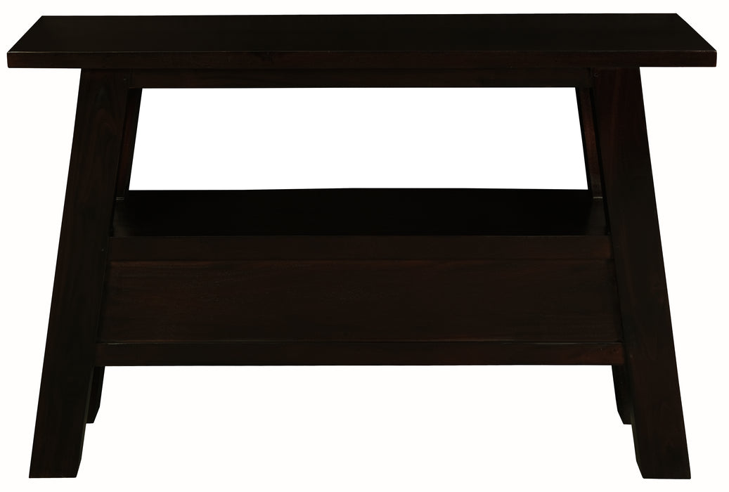 Tokyo 3 Drawer Sofa/Hall Table (Chocolate)