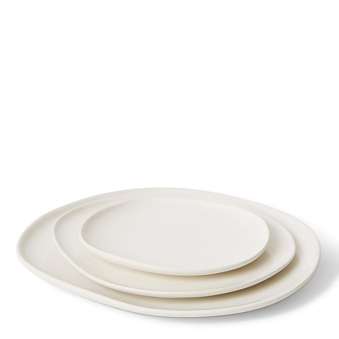 Nakano Plate II - White, 4cm (H)