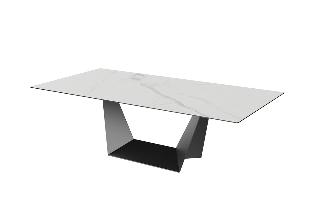 Symphony Fixed Dining Table Marmo Ceramic