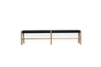 Sabai Woven Bench Seat - Black - Close Weave -2m - Black 200cm Close Weave