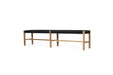 Sabai Woven Bench Seat - Black - Close Weave -2m - Black 200cm Close Weave