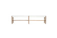 Sabai Woven Bench Seat - White - Close Weave -2m - White 200cm Close Weave