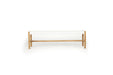 Sabai Woven Bench Seat - White - Close Weave - White 152cm Close Weave