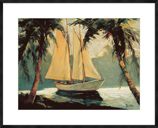 Sailboat, Santa Barbara Wall Art