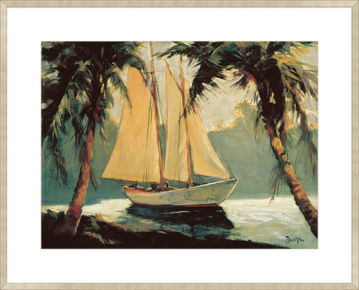 Sailboat, Santa Barbara Wall Art