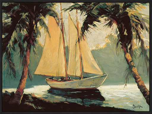 Sailboat, Santa Barbara Wall Art