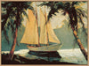 Sailboat, Santa Barbara Wall Art