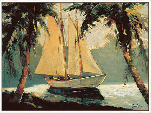Sailboat, Santa Barbara Wall Art