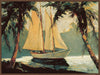 Sailboat, Santa Barbara Wall Art