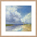 Sailboat on a Sandy Beach Wall Art