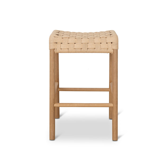 Easton 65cm Bar Stool - Natural