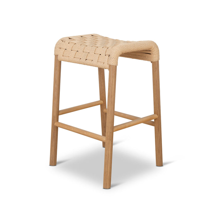 Easton 65cm Bar Stool - Natural