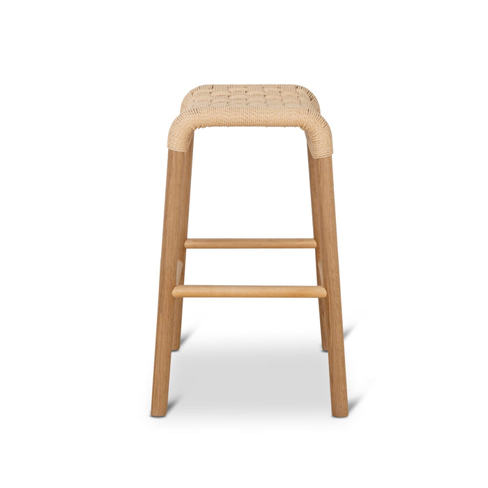Easton 65cm Bar Stool - Natural