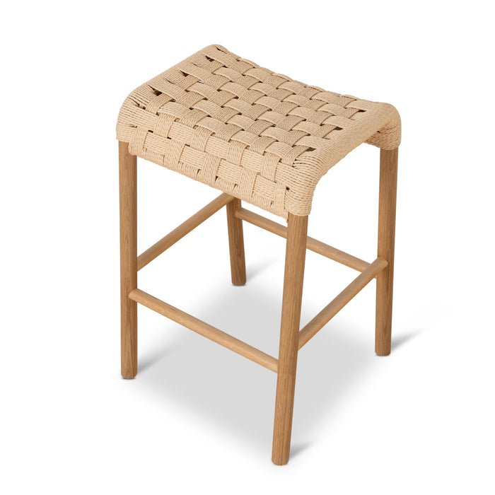 Easton 65cm Bar Stool - Natural