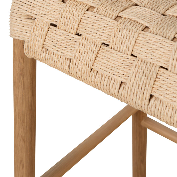 Easton 65cm Bar Stool - Natural