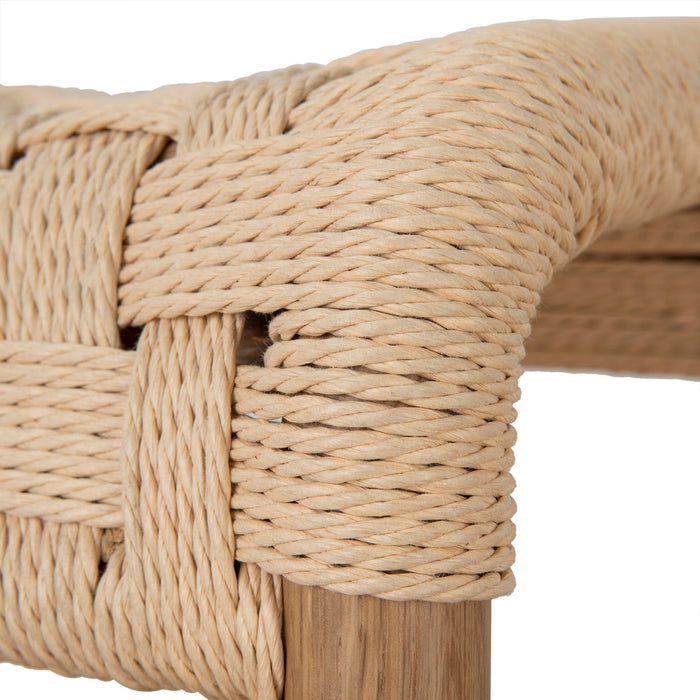 Easton 65cm Bar Stool - Natural