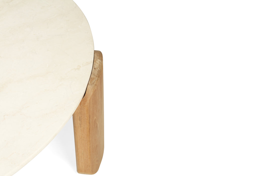 Santiago Outdoor Coffee Table - Sand 127cm