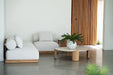 Santiago Outdoor Coffee Table - Sand 127cm