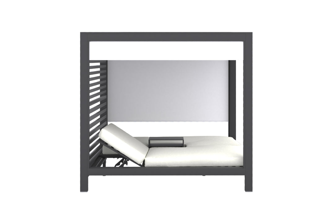 Santorini Double Daybed Villa - Asteroid Black (Charcoal)