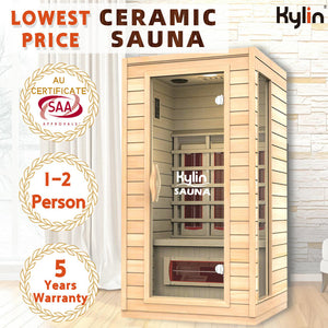 Kylin Ceramic Infrared Sauna Room 1 person - KY1A5