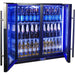 Schmick Black Quiet Running Front Venting Under Bench Triple Glazed 2 Door Bar Fridge (Model: SK245-B)