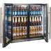 Schmick Quiet Running Front Venting Under Bench Heated Glass 2 Door Bar Fridge (Model: SK245-HD)