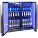 Schmick Stainless Steel Quiet Running 2 Door Bar Fridge With Quality Parts And Quiet Operation (Model: SK245-SD)