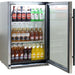 Schmick 304 Stainless Steel Bar Fridge Tropical Rated With Heated Glass and Triple Glazing 1 Door (Model: SK118R-SS)