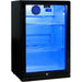 Schmick Black Bar Fridge Tropical Rated With Heated Glass and Triple Glazing 1 Door (Model: SK118R-B)