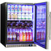 Schmick Quiet Running Front Venting Under Bench Solid Stainless Door Bar Fridge (Model: SK156-SD)