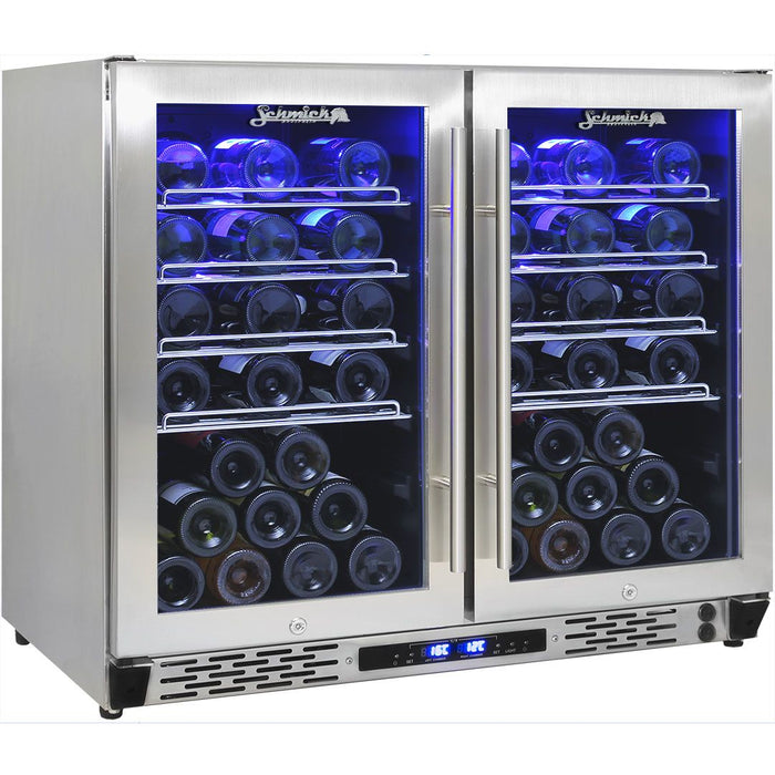 Schmick Twin Zone Alfresco Beer And Wine Bar Fridge (Model: JC190-GG)