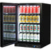 Schmick Quiet Running Front Venting Under Bench Glass Door Bar Fridge (Model: SK116-B)