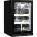 Schmick Quiet Running Front Venting Under Bench Heated Glass Door Bar Fridge - Right Hinged (Model: SK116R-B-HD)