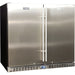 Schmick Twin Door Quiet Running Solid Stainless Door Energy Efficient Bar Fridge (Model: SK246-SD)