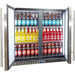 Schmick Twin Door Quiet Running Solid Stainless Door Energy Efficient Bar Fridge (Model: SK246-SD)