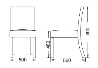 Urban Dining Chair - Raffinata