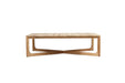 Sebastian Outdoor Coffee Table - Natural 140cm