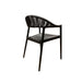 Serena Outdoor Dining Chair - Charcoal - Raffinata