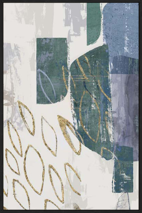 Shape of Formation III Blue Version Wall Art