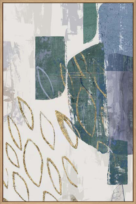 Shape of Formation III Blue Version Wall Art