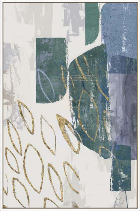 Shape of Formation III Blue Version Wall Art