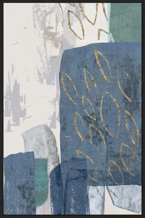 Shape of Formation II Blue Version Wall Art