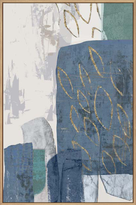 Shape of Formation II Blue Version Wall Art