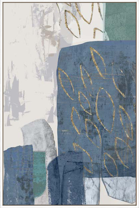 Shape of Formation II Blue Version Wall Art