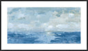 Silver Blue Sea Wall Art